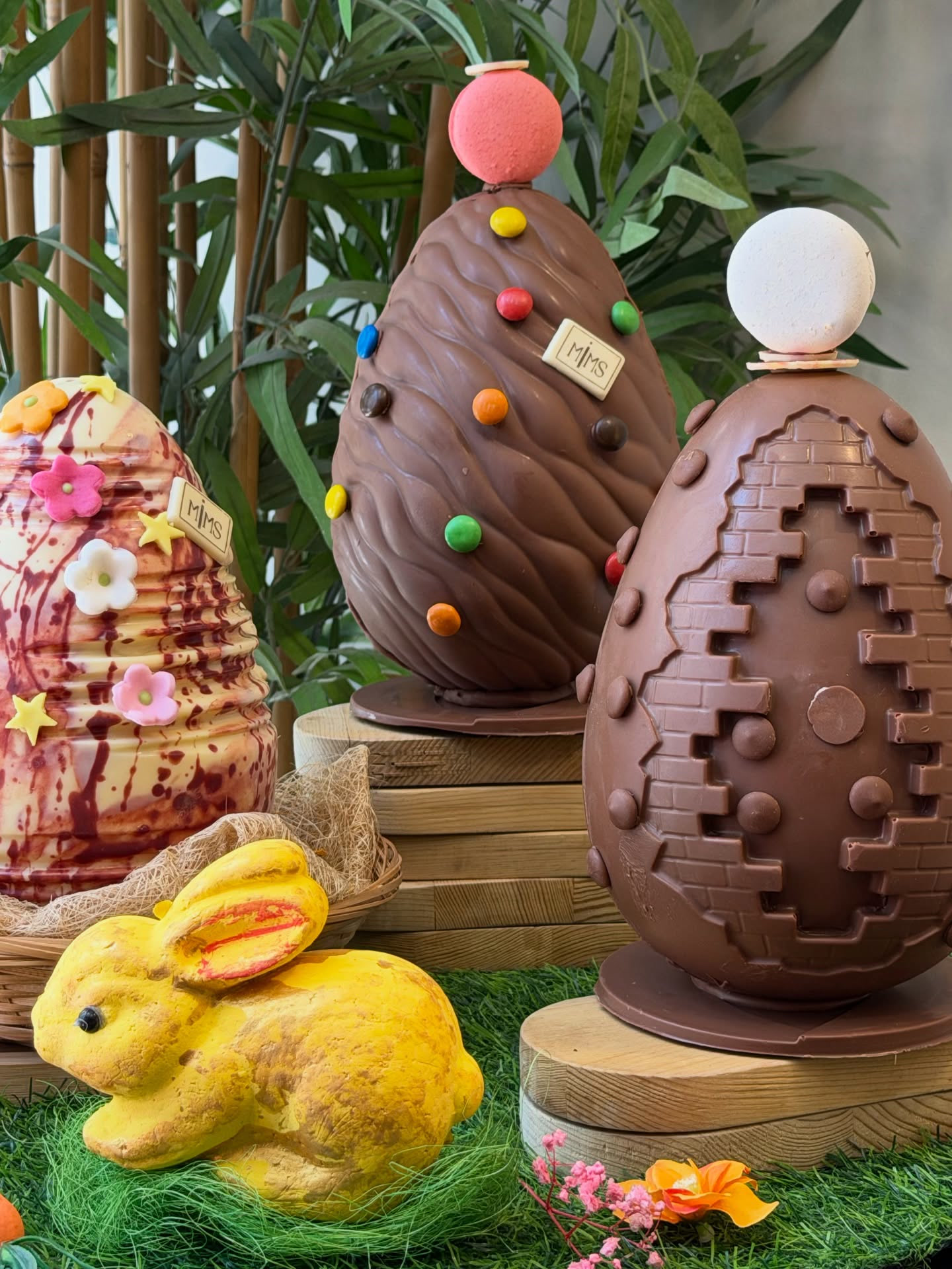 Œufs de Pâques en chocolat